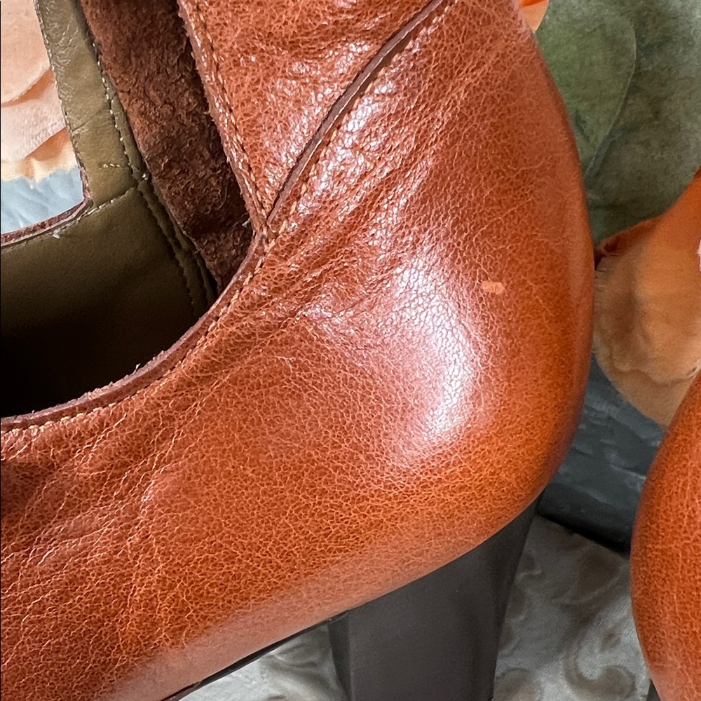 Anthropologie Size 10 SCHULER & SONS Steeplechase Bootie LIKE NEW! - Picture 9 of 14